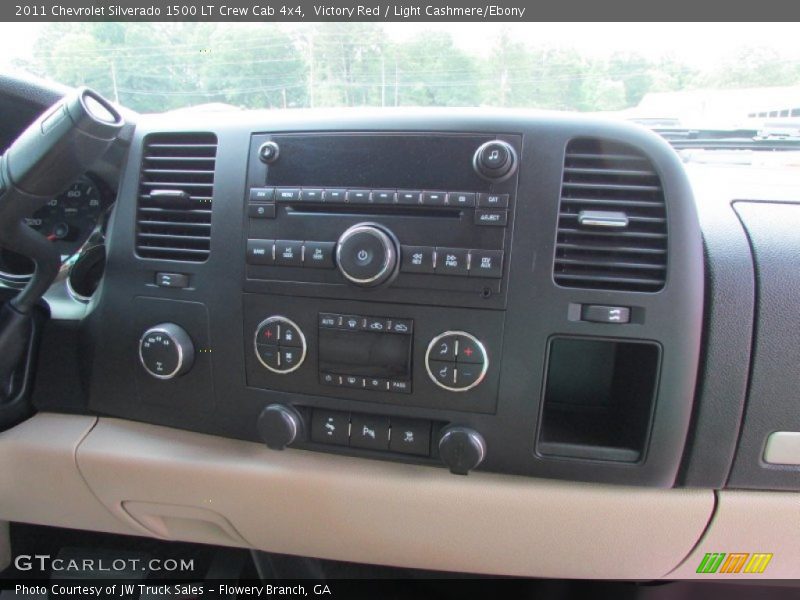 Victory Red / Light Cashmere/Ebony 2011 Chevrolet Silverado 1500 LT Crew Cab 4x4