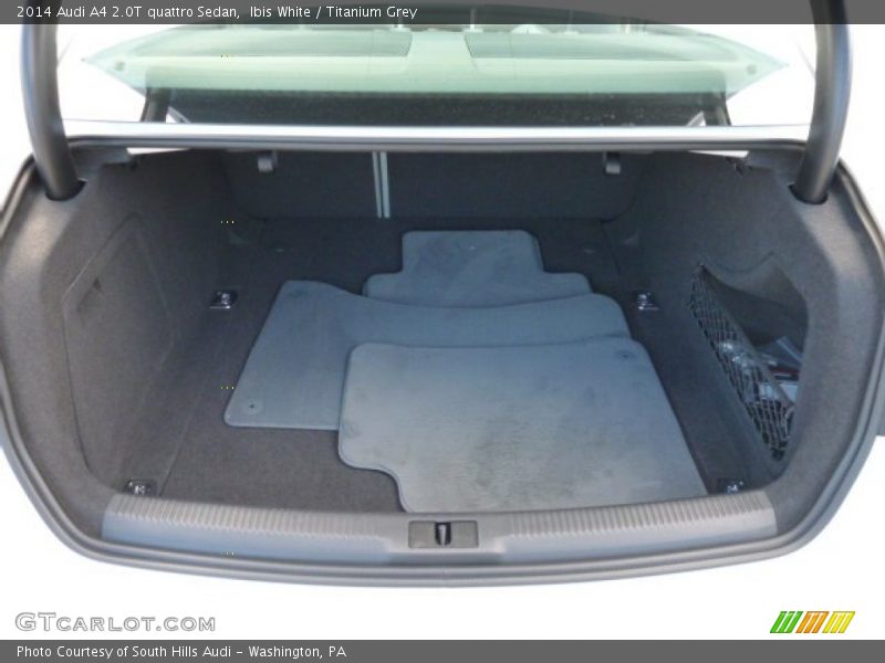 Ibis White / Titanium Grey 2014 Audi A4 2.0T quattro Sedan