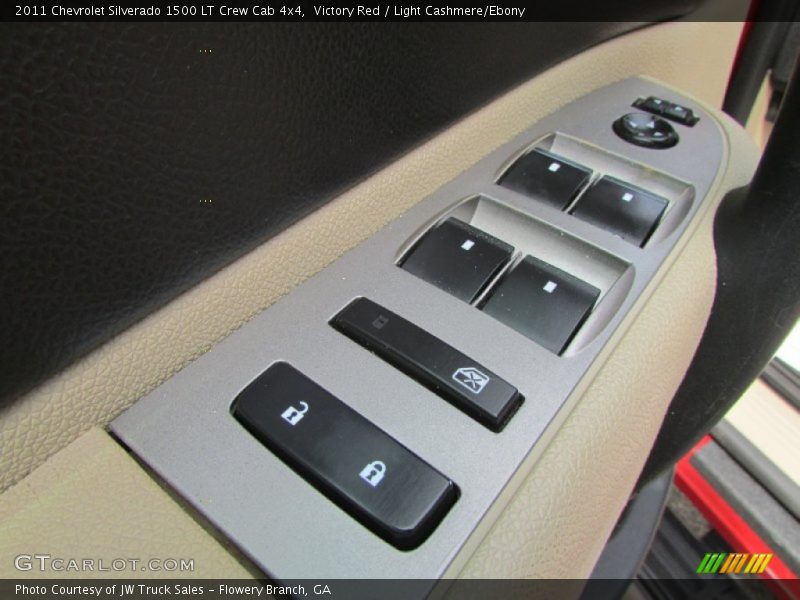 Victory Red / Light Cashmere/Ebony 2011 Chevrolet Silverado 1500 LT Crew Cab 4x4