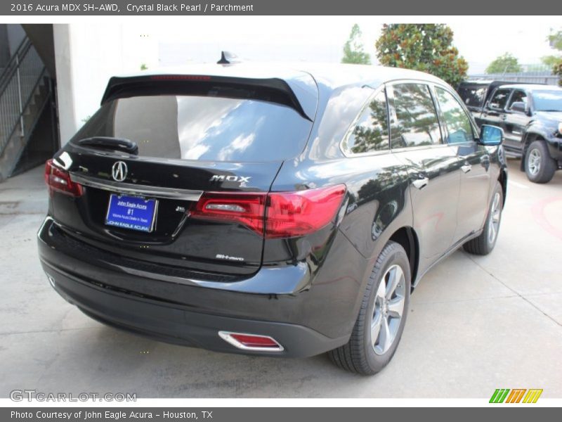 Crystal Black Pearl / Parchment 2016 Acura MDX SH-AWD