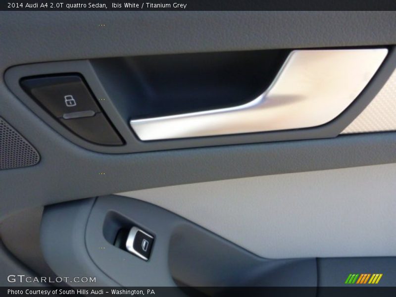 Ibis White / Titanium Grey 2014 Audi A4 2.0T quattro Sedan