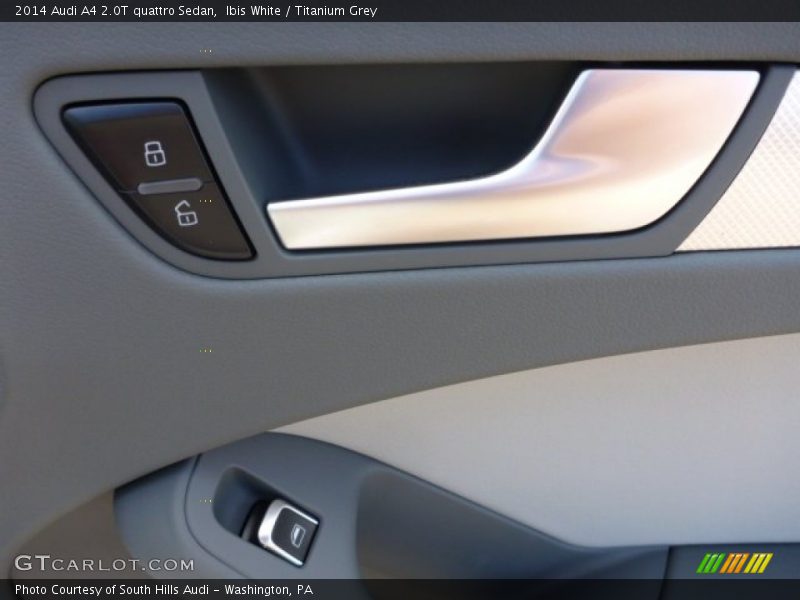Ibis White / Titanium Grey 2014 Audi A4 2.0T quattro Sedan