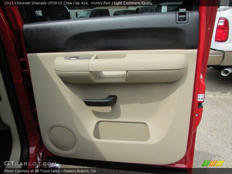 Victory Red / Light Cashmere/Ebony 2011 Chevrolet Silverado 1500 LT Crew Cab 4x4