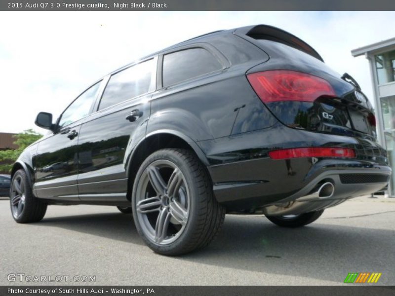 Night Black / Black 2015 Audi Q7 3.0 Prestige quattro