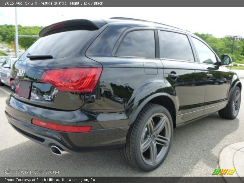 Night Black / Black 2015 Audi Q7 3.0 Prestige quattro