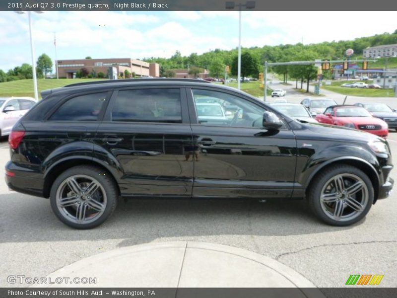 Night Black / Black 2015 Audi Q7 3.0 Prestige quattro