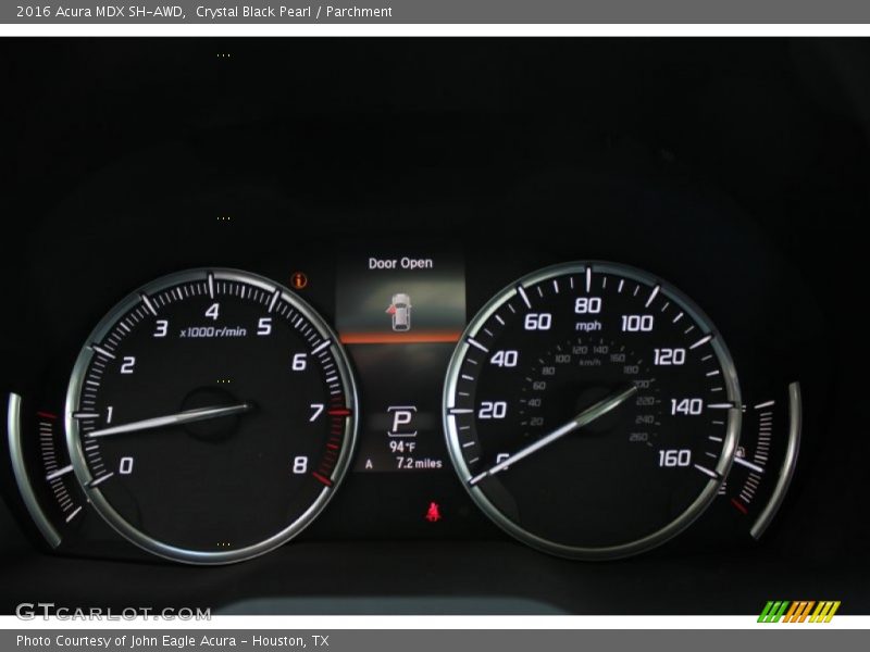 Crystal Black Pearl / Parchment 2016 Acura MDX SH-AWD
