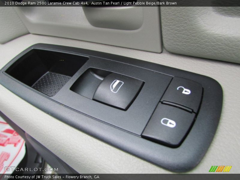 Austin Tan Pearl / Light Pebble Beige/Bark Brown 2010 Dodge Ram 2500 Laramie Crew Cab 4x4