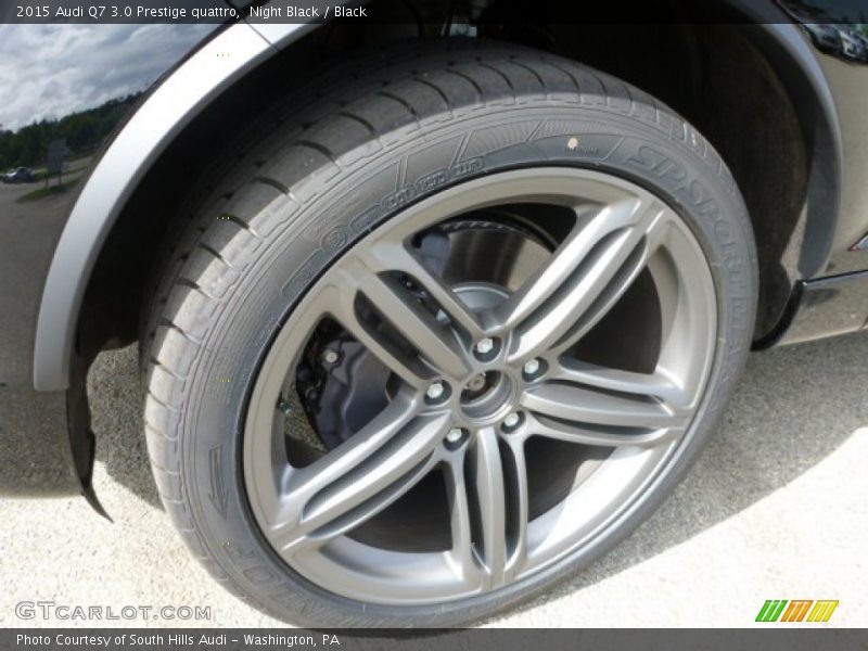 Night Black / Black 2015 Audi Q7 3.0 Prestige quattro