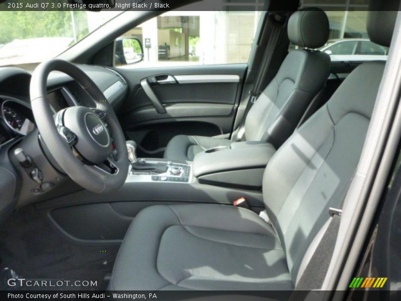 Night Black / Black 2015 Audi Q7 3.0 Prestige quattro