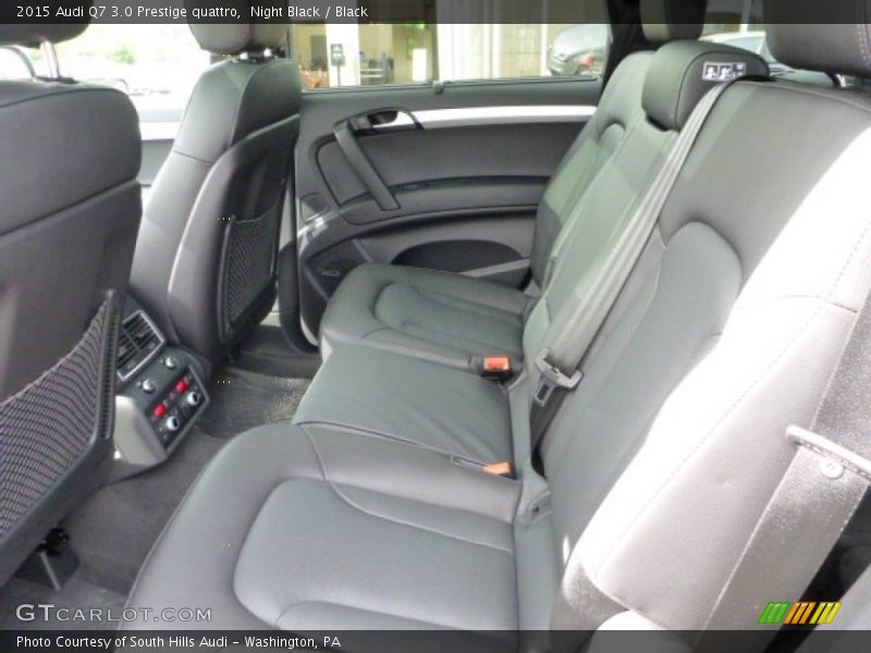Night Black / Black 2015 Audi Q7 3.0 Prestige quattro