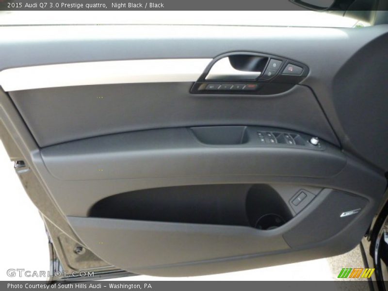 Night Black / Black 2015 Audi Q7 3.0 Prestige quattro