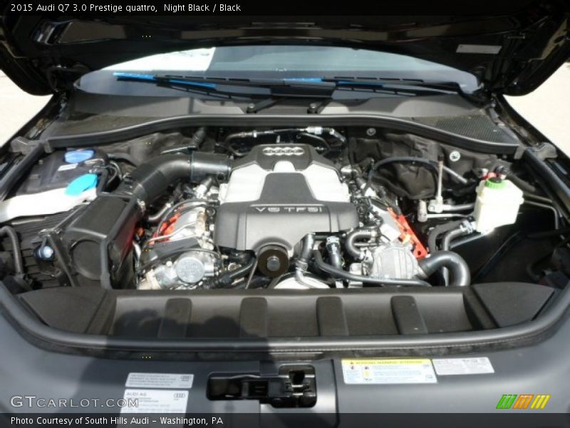 Night Black / Black 2015 Audi Q7 3.0 Prestige quattro
