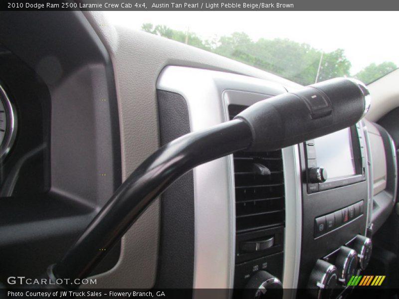 Austin Tan Pearl / Light Pebble Beige/Bark Brown 2010 Dodge Ram 2500 Laramie Crew Cab 4x4