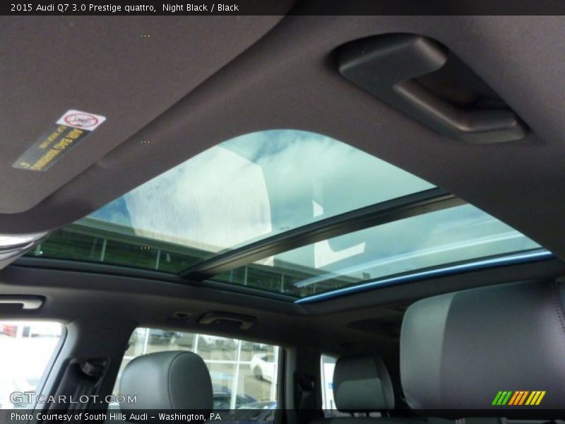 Night Black / Black 2015 Audi Q7 3.0 Prestige quattro