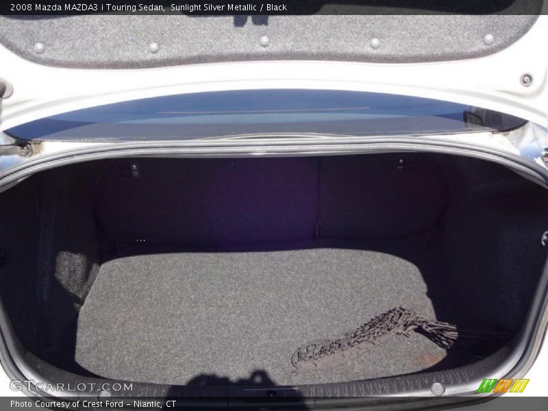 Sunlight Silver Metallic / Black 2008 Mazda MAZDA3 i Touring Sedan