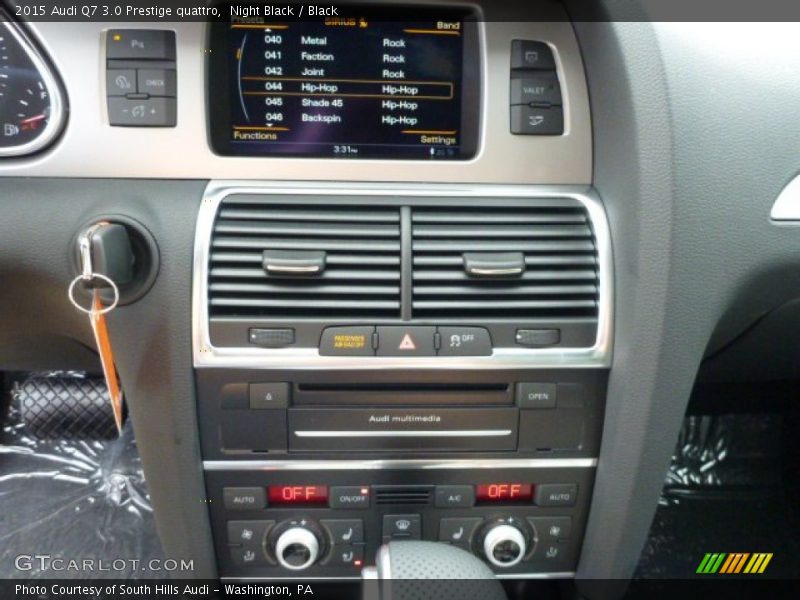 Night Black / Black 2015 Audi Q7 3.0 Prestige quattro
