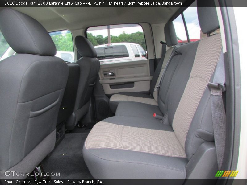 Austin Tan Pearl / Light Pebble Beige/Bark Brown 2010 Dodge Ram 2500 Laramie Crew Cab 4x4