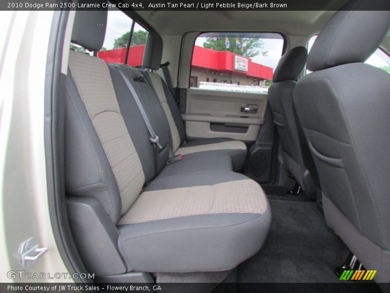 Austin Tan Pearl / Light Pebble Beige/Bark Brown 2010 Dodge Ram 2500 Laramie Crew Cab 4x4