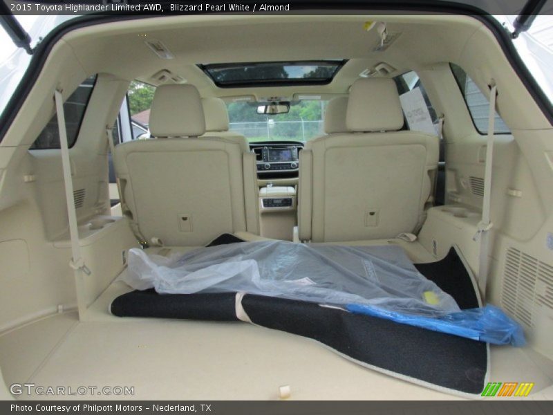 Blizzard Pearl White / Almond 2015 Toyota Highlander Limited AWD