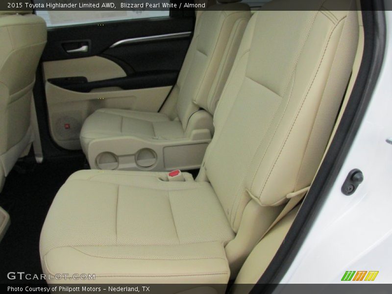 Blizzard Pearl White / Almond 2015 Toyota Highlander Limited AWD