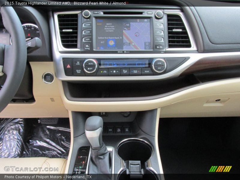 Blizzard Pearl White / Almond 2015 Toyota Highlander Limited AWD