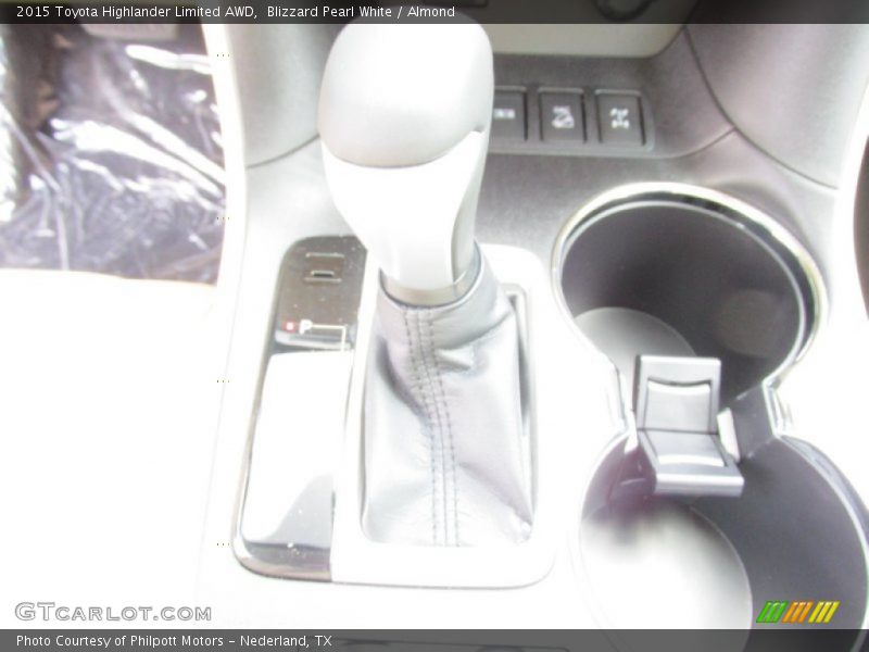 Blizzard Pearl White / Almond 2015 Toyota Highlander Limited AWD