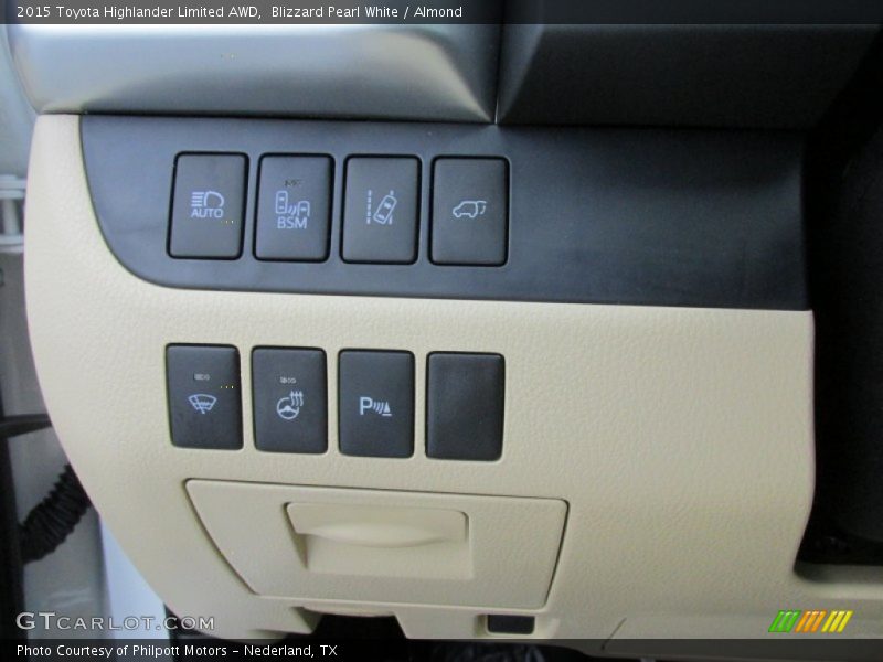 Blizzard Pearl White / Almond 2015 Toyota Highlander Limited AWD