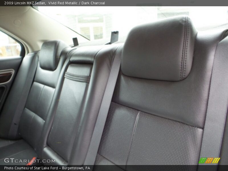 Vivid Red Metallic / Dark Charcoal 2009 Lincoln MKZ Sedan