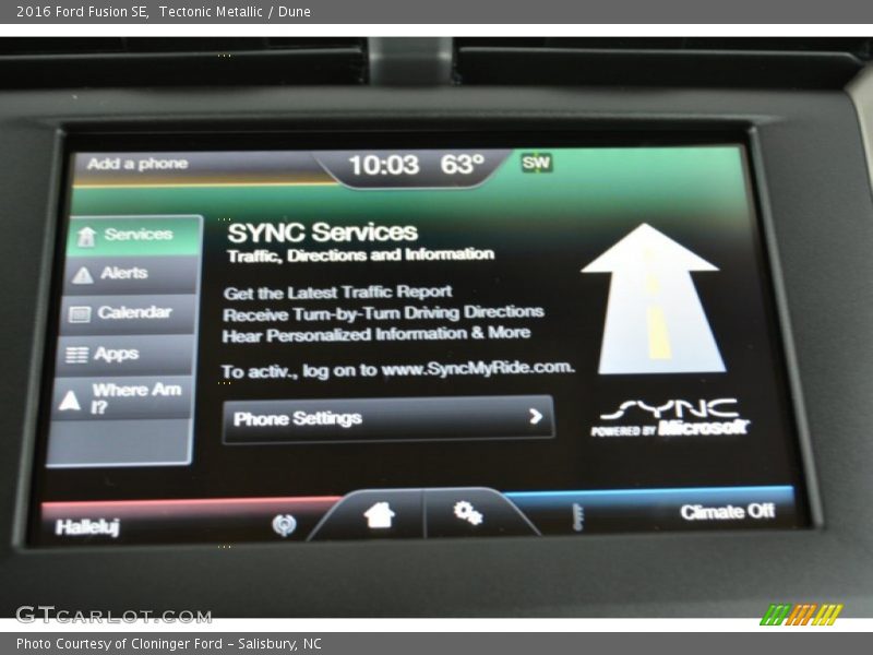 Tectonic Metallic / Dune 2016 Ford Fusion SE