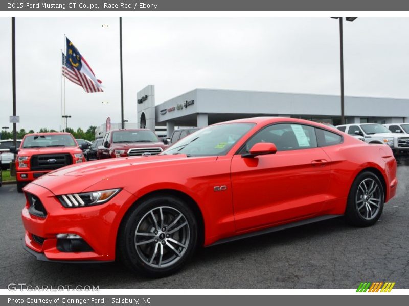 Race Red / Ebony 2015 Ford Mustang GT Coupe