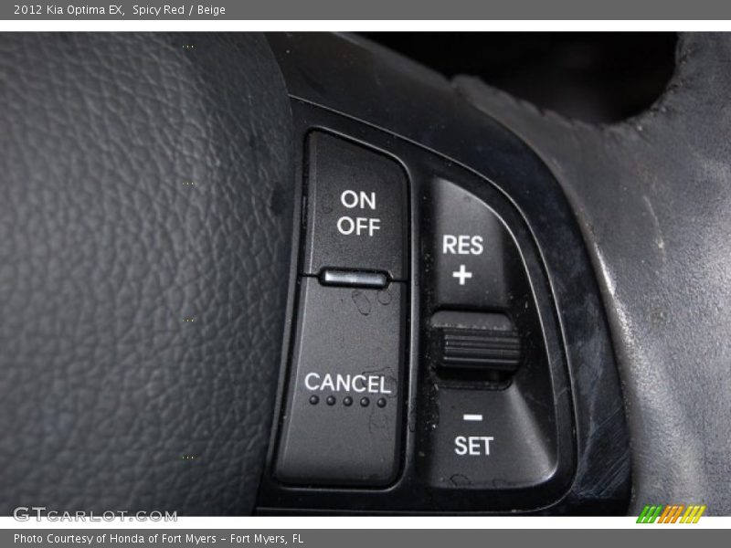 Spicy Red / Beige 2012 Kia Optima EX