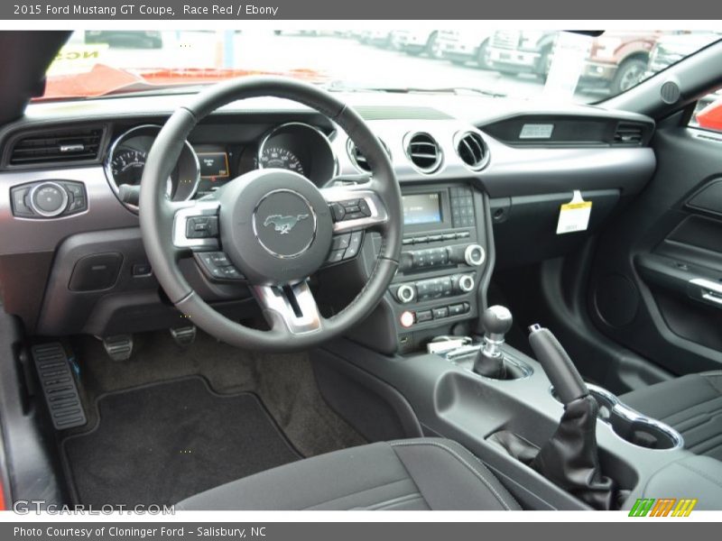 Race Red / Ebony 2015 Ford Mustang GT Coupe