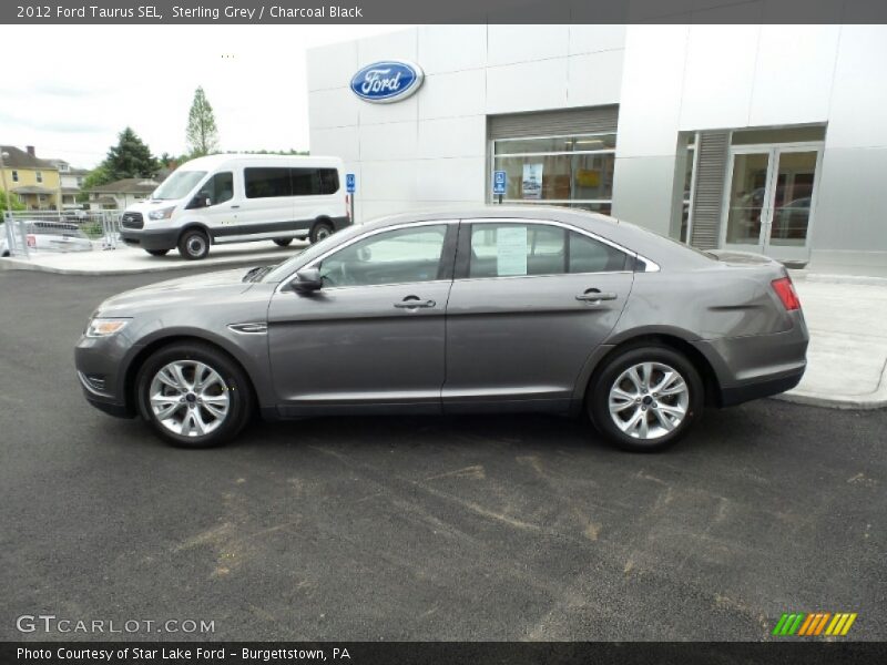 Sterling Grey / Charcoal Black 2012 Ford Taurus SEL