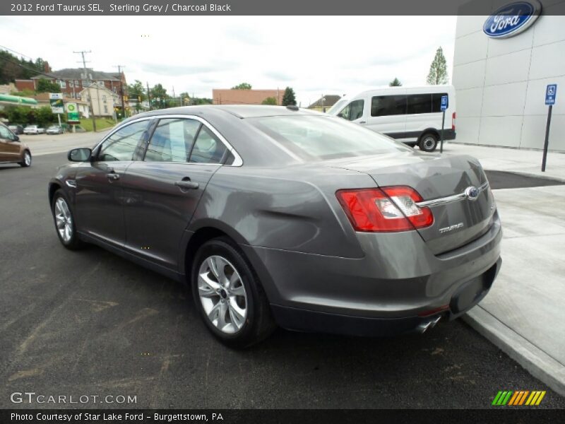 Sterling Grey / Charcoal Black 2012 Ford Taurus SEL