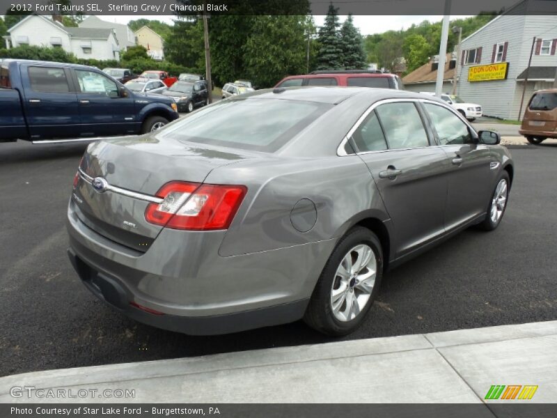Sterling Grey / Charcoal Black 2012 Ford Taurus SEL