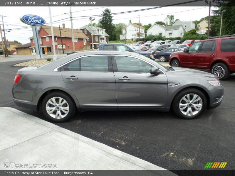 Sterling Grey / Charcoal Black 2012 Ford Taurus SEL
