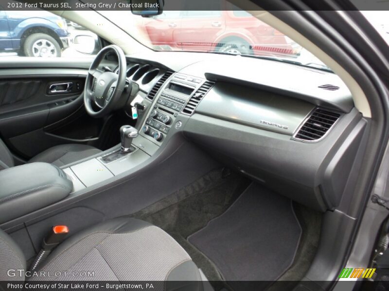 Sterling Grey / Charcoal Black 2012 Ford Taurus SEL
