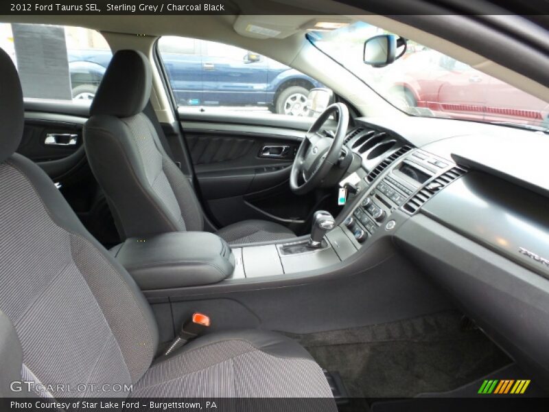 Sterling Grey / Charcoal Black 2012 Ford Taurus SEL