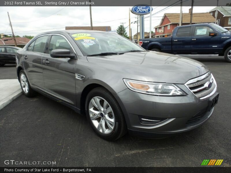 Sterling Grey / Charcoal Black 2012 Ford Taurus SEL