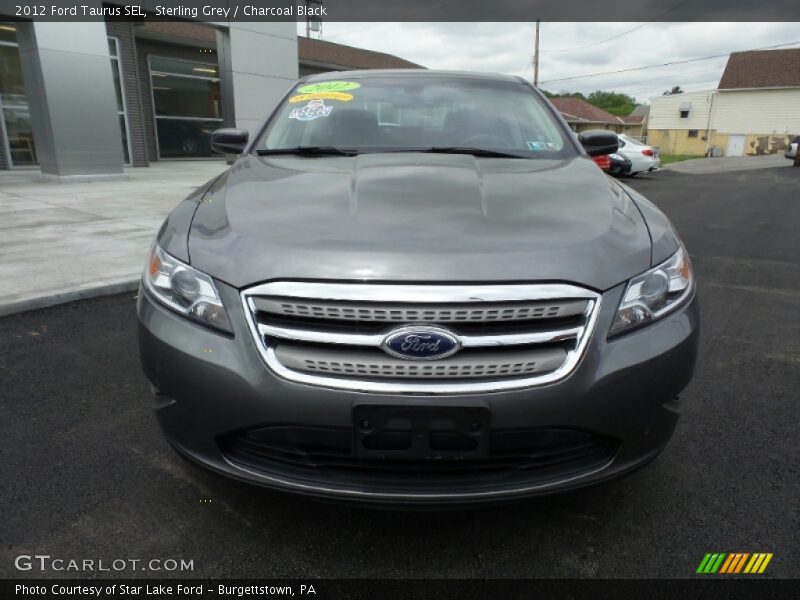 Sterling Grey / Charcoal Black 2012 Ford Taurus SEL