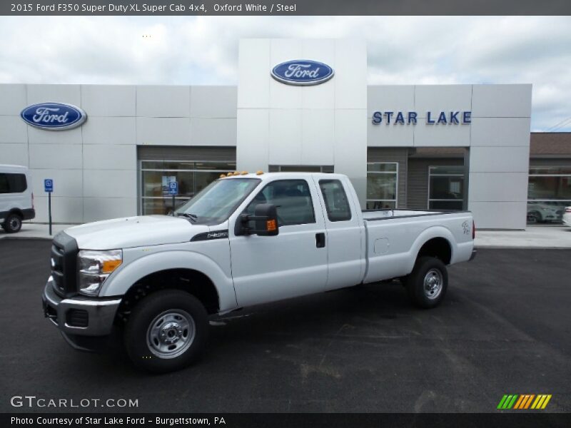 Oxford White / Steel 2015 Ford F350 Super Duty XL Super Cab 4x4