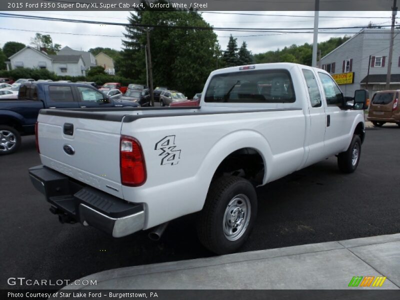 Oxford White / Steel 2015 Ford F350 Super Duty XL Super Cab 4x4