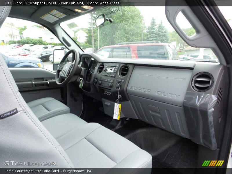 Oxford White / Steel 2015 Ford F350 Super Duty XL Super Cab 4x4