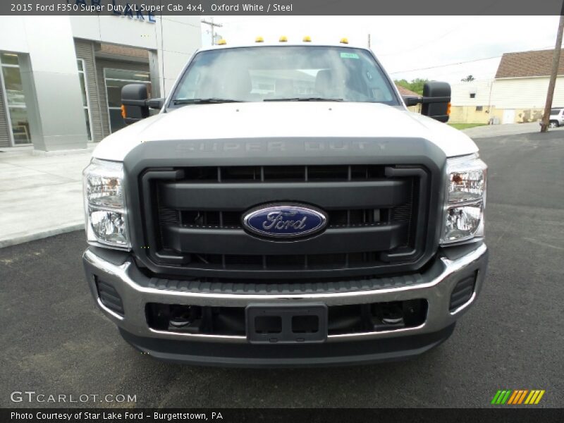 Oxford White / Steel 2015 Ford F350 Super Duty XL Super Cab 4x4