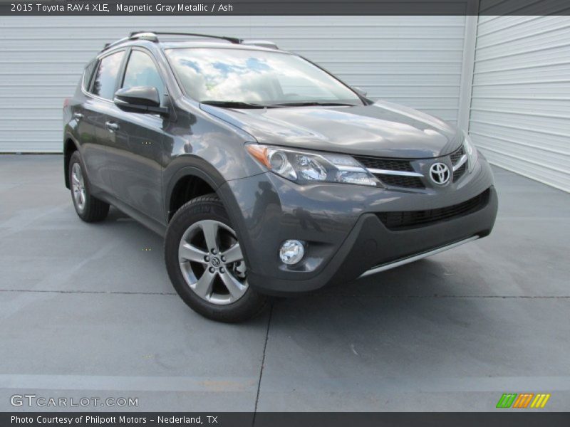 Magnetic Gray Metallic / Ash 2015 Toyota RAV4 XLE