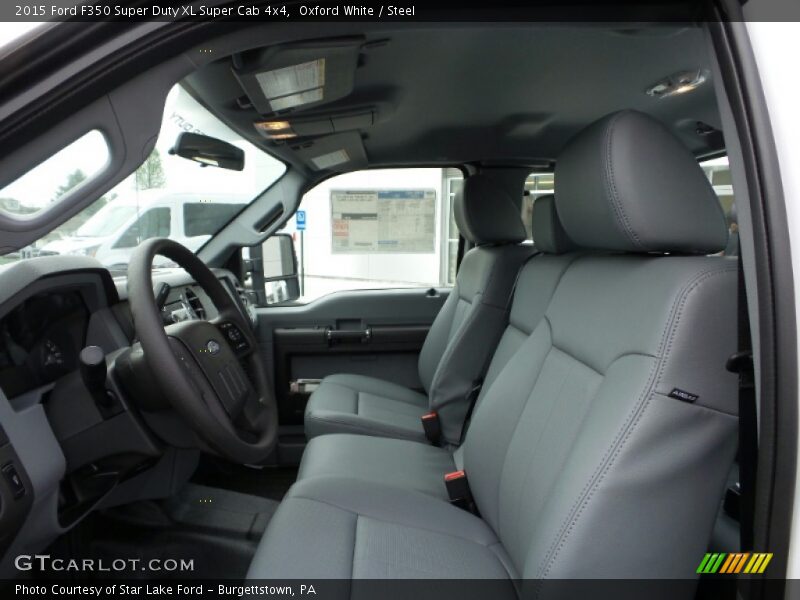 Oxford White / Steel 2015 Ford F350 Super Duty XL Super Cab 4x4