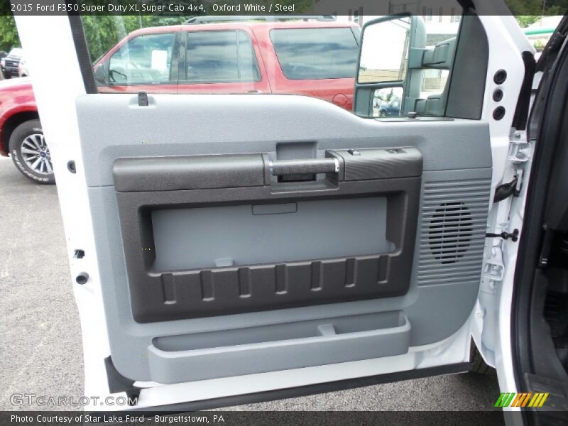 Oxford White / Steel 2015 Ford F350 Super Duty XL Super Cab 4x4