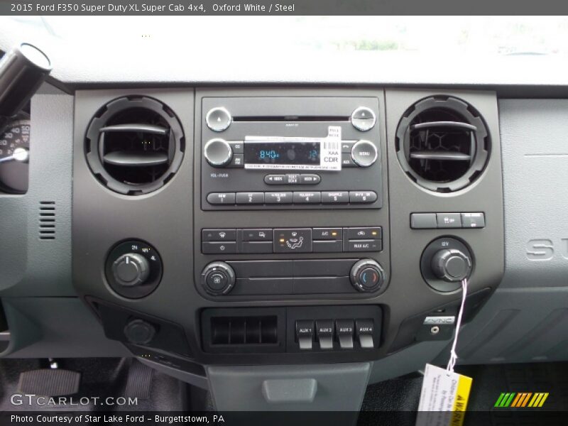 Oxford White / Steel 2015 Ford F350 Super Duty XL Super Cab 4x4