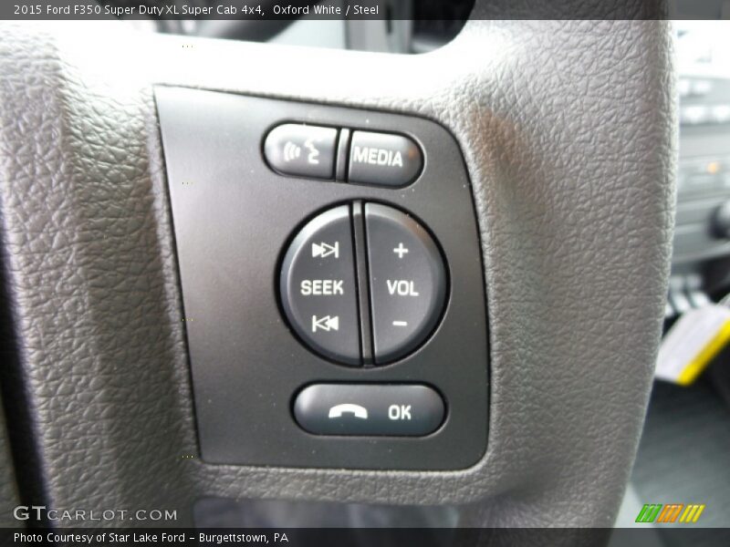 Oxford White / Steel 2015 Ford F350 Super Duty XL Super Cab 4x4